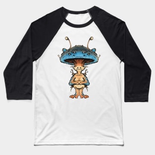 Mushroom Fairy Baseball T-Shirt